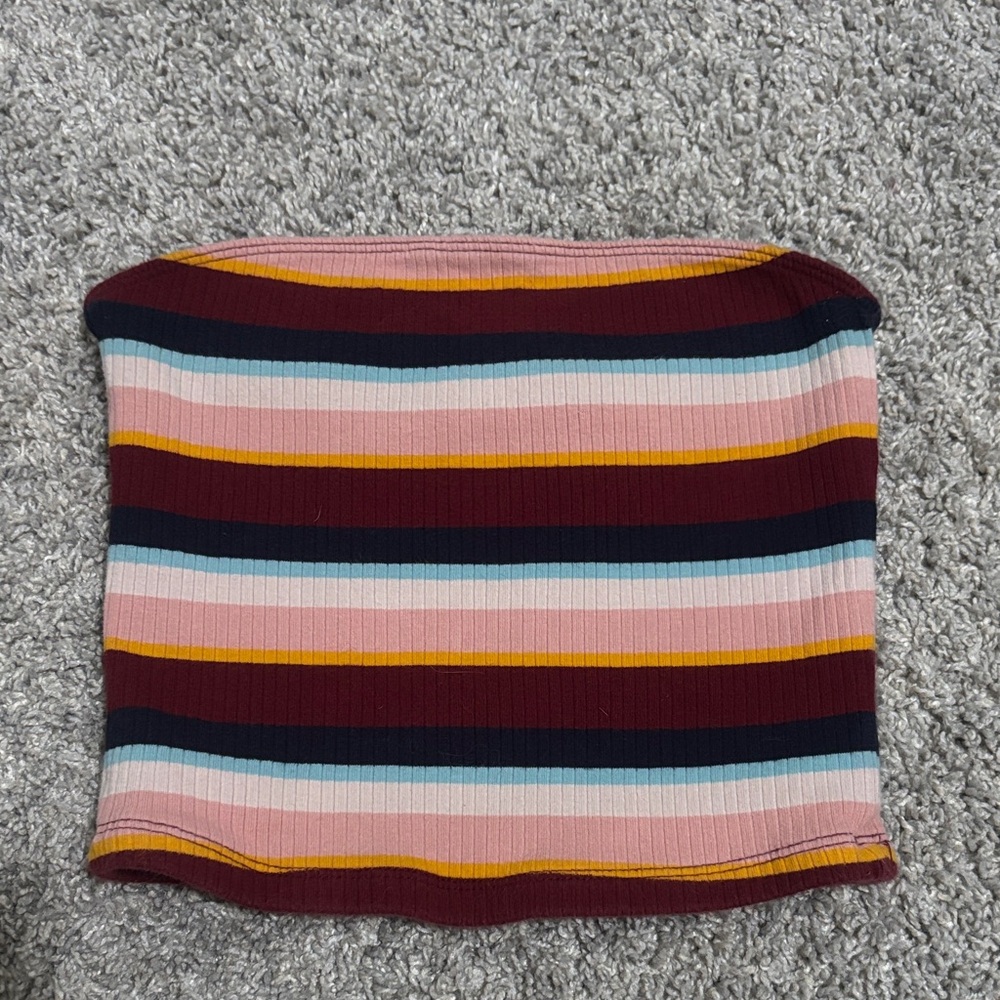 Hollister Multicolor tube top